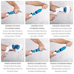3 in 1 Electric Spin Scrubber Machine - 7BurjMart