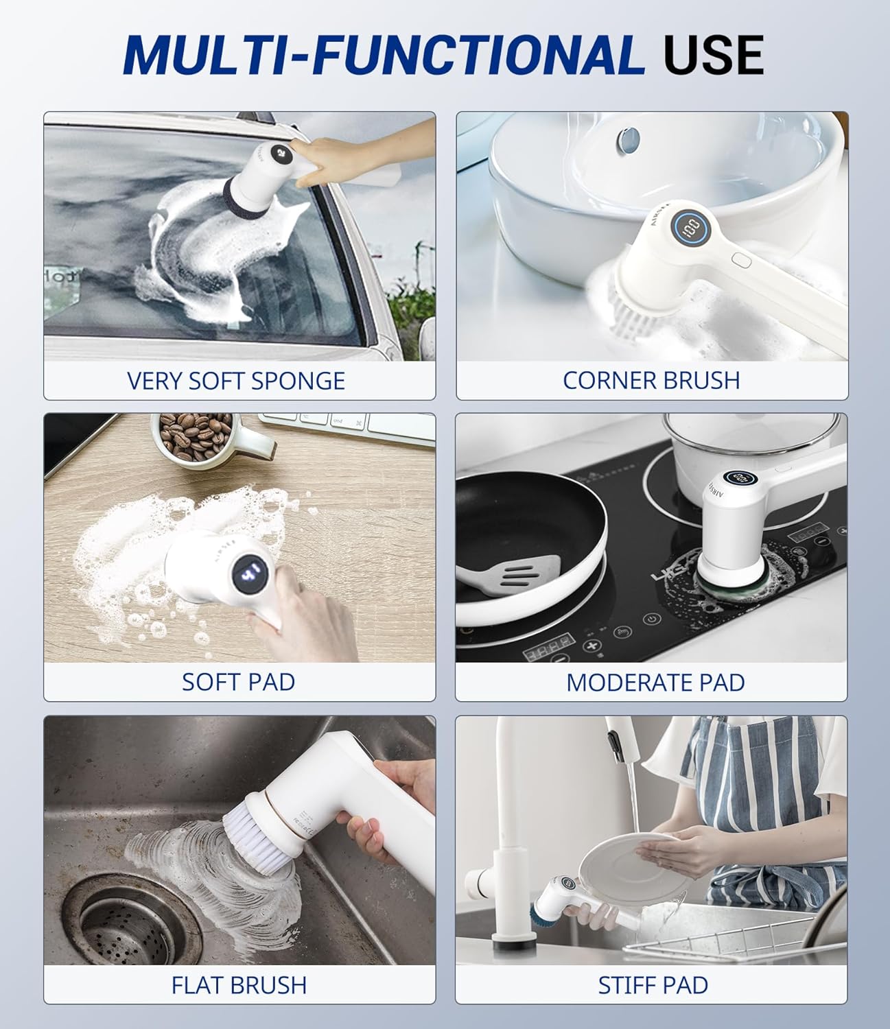 Electric Cleaning Scrubber - 7BurjMart