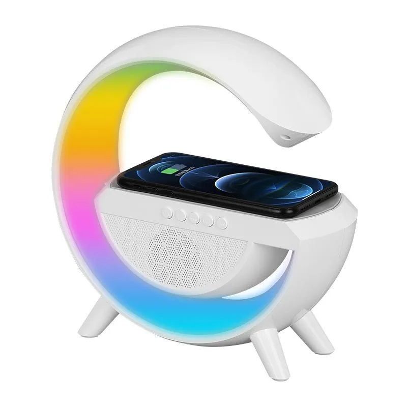 Led Wireless Charger Speaker - 7BurjMart