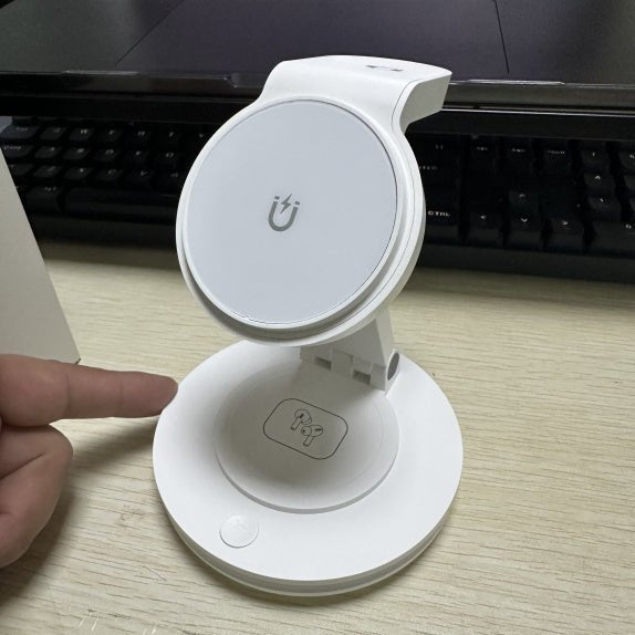 Magnetic Folding Wireless Charging Bracket - 7BurjMart