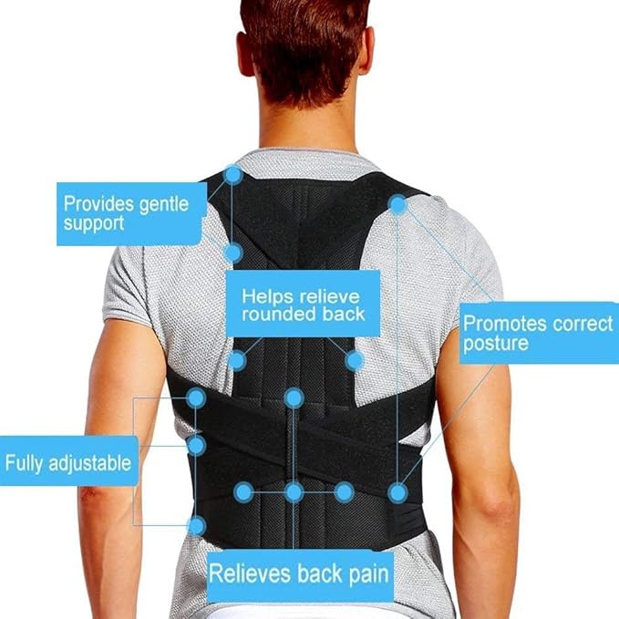 Posture Corrector Therapy Shoulder Belt - 7BurjMart