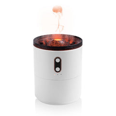 Volcanic Flame Aroma Essential Oil Diffuser USB Portable Jellyfish Air Humidifier Night Light Lamp Fragrance Humidifier - 7BurjMart